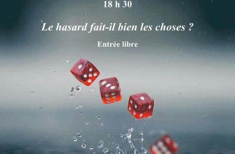 CAFÉ PHILO :"LE HASARD FAIT-IL BIEN LES CHOSES ?" Le 14 nov 2024