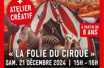 LA FOLIE DU CIRQUE Le 21 déc 2024