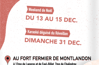 MENU NOEL ET REVEILLON - AU FORT FERMIER Du 13 au 15 déc 2024