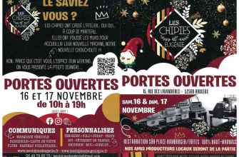 LES CHIPIES - PORTES OUVERTES Du 16 au 17 nov 2024