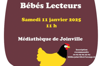 BÉBÉS LECTEURS Le 11 janv 2025