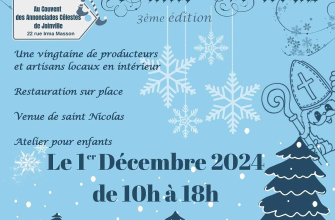 MARCHÉ ST NICOLAS - COUVENT DES ANNONCIADES CELESTES Le 1 déc 2024