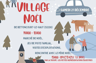 VILLAGE DE NOEL A BETTONCOURT LE HAUT Le 20 déc 2024