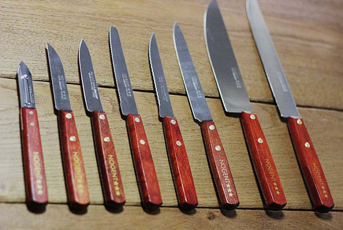 Couteau en bois - Nogent 3 Etoiles